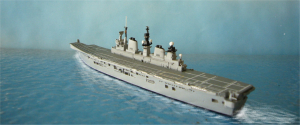 Aircraft carrier "Illustrious" after conversion (1 p.) GB 2006 No. K 72D from Albatros